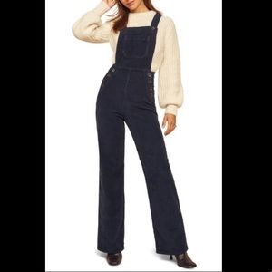 NWT REFORMATION CORDUROY OVERALLS